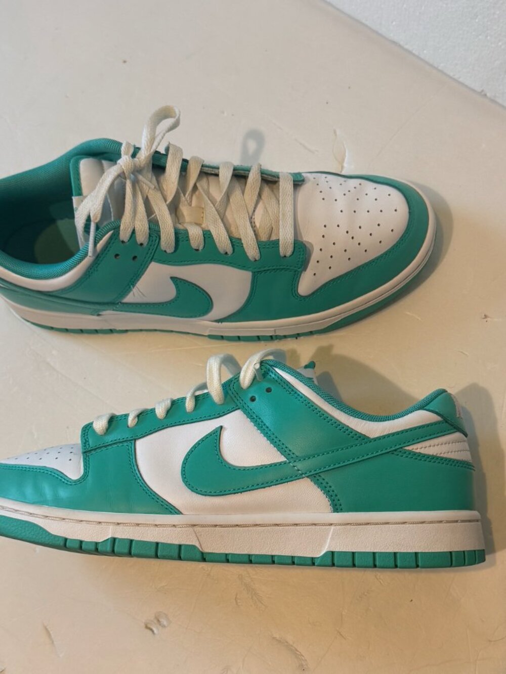 Nike Dunk Low Retro BTTYS Clear Jade DV0833-101 Mens Size 10.5 CLEAN EUC